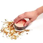 Gold color Water and Dry Copper Electric Chef Crumby Mini Vacuum Desk Table Dust Keyboard Vacuum Brush Cleaner