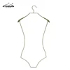 female bikini usage metal clothes rack hanger in body shape