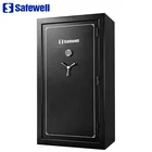 Safewell FS30C/E 30 Guns Metal Biometric Large Weapon Gun Room Safe Box Vault