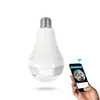 Tollar Vision Surveillance Wi-Fi Camera Wireless 360 Degrees Led Light Bulb VR 1.3MP CCTV Panoramic Camera with Voice Recorder