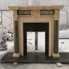 western home decorative marble Carvings granite fireplaces