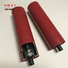 102mm Heavy duty steel tube conveyor roller carrier idler