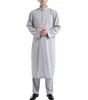 Men's Kameez Shalwar Suit Thobe Design Jubah Daffah Designer Kurta Pajama Muslim Kurta