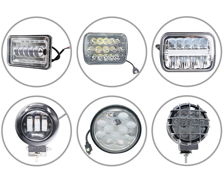 High Bright 45W Led Work Light Ip67 Hot Sell For Truck Offroad Led Light