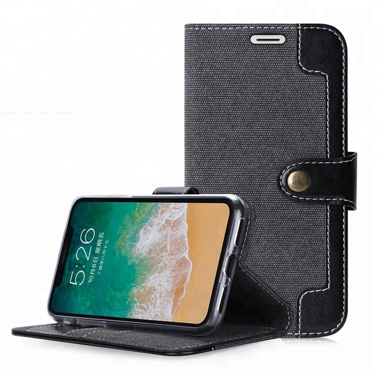 soft touching wallet design phone case for Apple iPhone 6/7 Plus