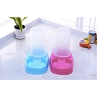 Pet Water Feeder Fountain Automatic Dog Cat Water Food Dispenser Bowl