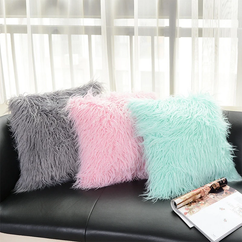 High Quality Fluffy Plush Pillow (6)