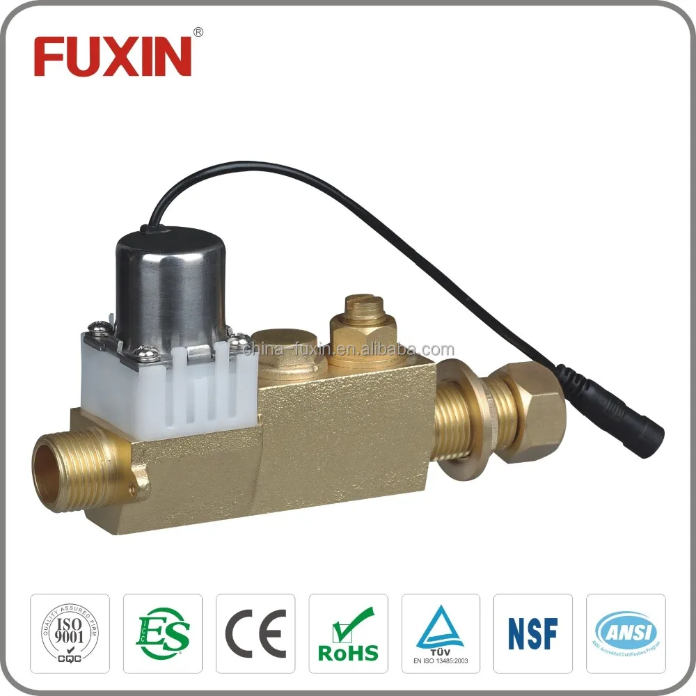 Sensor Toilet Flow Control Valve Water Brass Electric Valve Solenoid