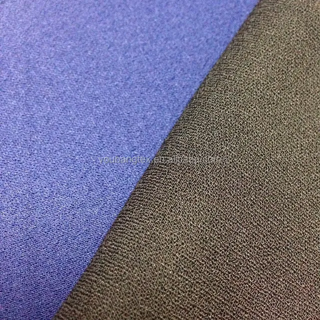 polyester moss crepe fabric