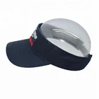 100% Cotton cheap blank adjustable sun visor hat