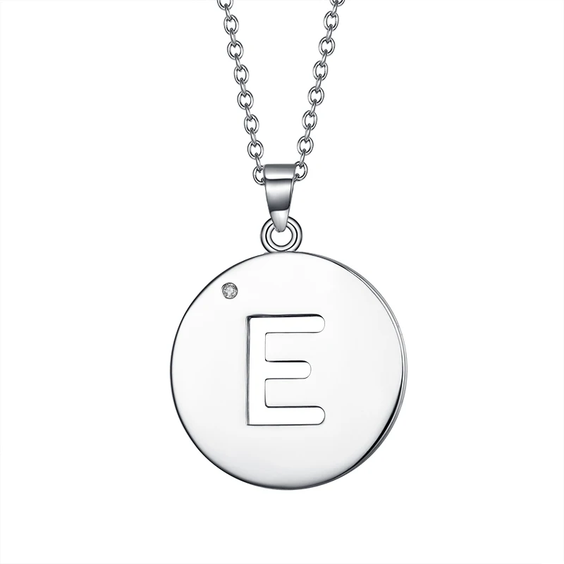 Sevenajewelry Sap2188 Custom Vintage Coin Shape Letter E Pendant Engraving Rhodium Plated 18K Brass Medallion Pendant Necklace
Sevenajewelry Sap2188 Custom Vintage Coin Shape Letter E Pendant Engraving Rhodium Plated 18K Brass Medallion Pendant Necklace