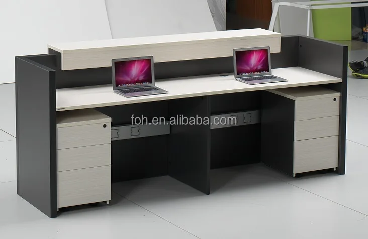New Office Furniture Reception Counter Design Fohxt 8247 Buy