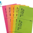 Cheap A4 Size Fluorescent Color Paper
