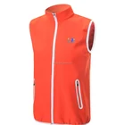 custom logo windproof polar fleece heated mens winter vest waistcoat