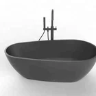 Hot Sale Stone Bath Tub Free Standing Solid Surface Bathtub Acrylic Stone Resin Bath