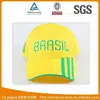 World cup football embroidered Brazil baseball cap hat