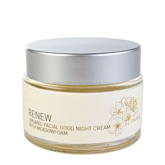 organic facial good night cell renewing cream