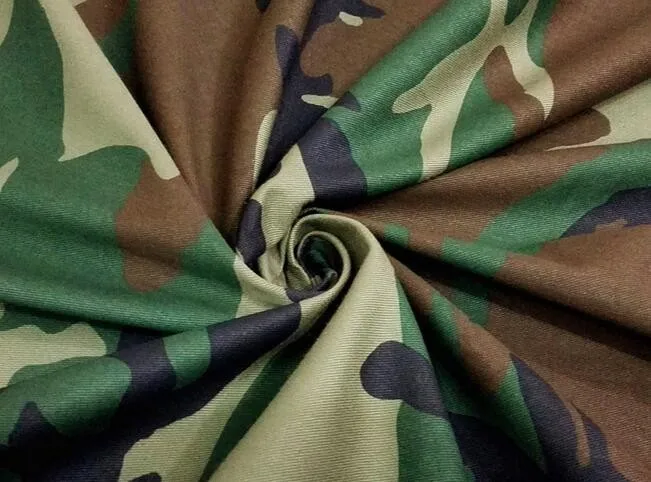 cotton  drill twill camouflage fabric