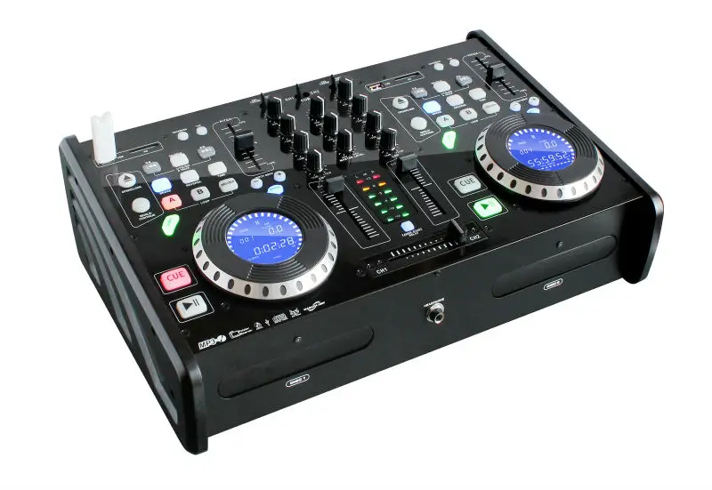 Pro Dj Dual Cd Mixer Mp3 Sd Usb Mixer Player With Digital Schratch