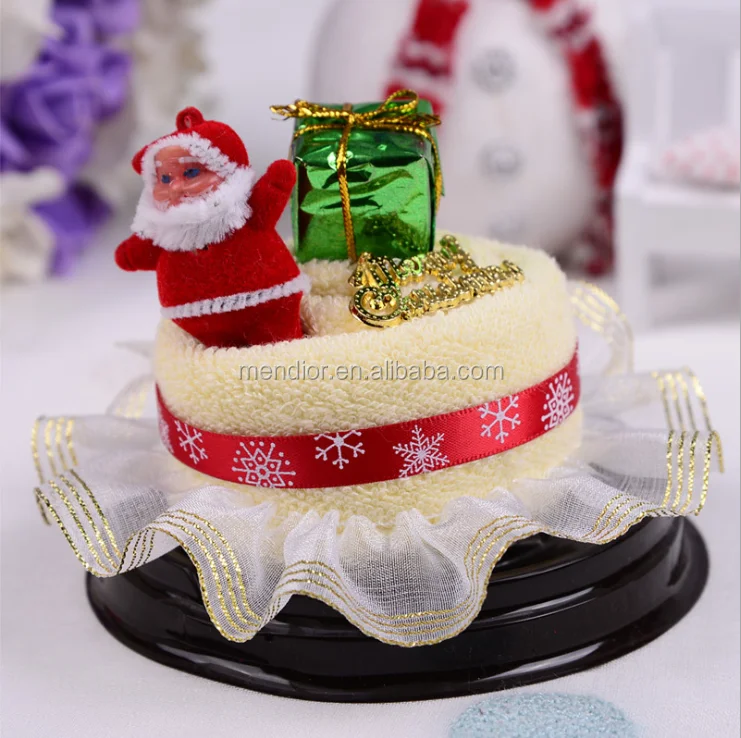 menior christmas gift basket towel santa cake designs with santa