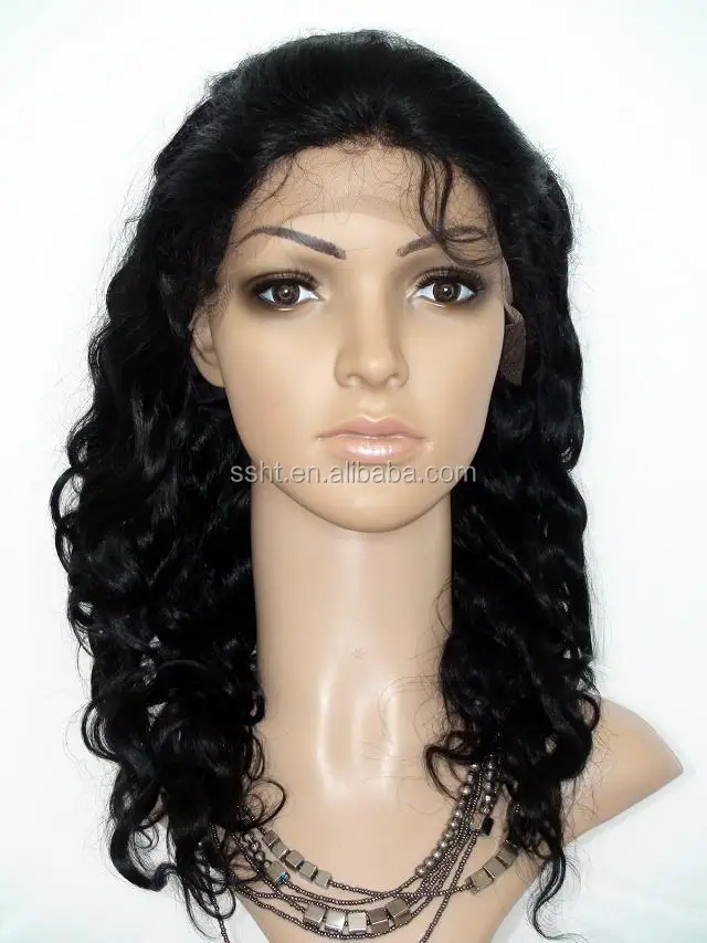 Tangle Free No Shed Full Lace Wig With Baby Hair - Buy No Shed Full 