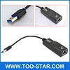 High Speed USB 3.0 TO RJ45 External Network Gigabit Ethernet Card usb lan adapter 1000mbps10/100/1000Mbps Adapter