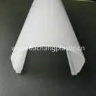Opal polycarbonate extrusion led profile