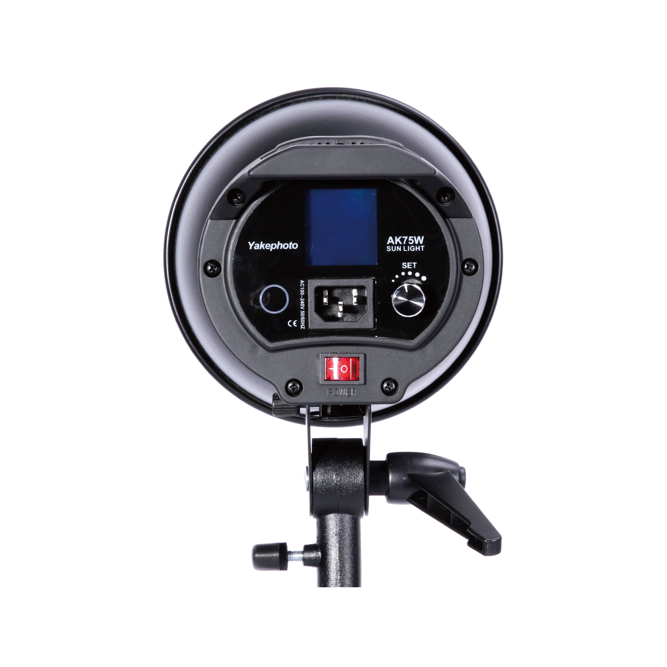 Professional photo audio studio equipment video light big power flash studio lighting 75W powerful shooting light, Black
Professional photo audio studio equipment video light big power flash studio lighting 75W powerful shooting light, Black