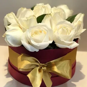 custom paper flower box, wedding gift box for party supplies