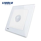 heat digital capacitive led light mirror touch wall light sensor switch