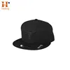 Custom Black Snapback Hats/Caps W/ Bull Embroidery Logo