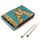 Safety Matches Extra Long Matches for Fireplace Coloured Head Safety Matches
