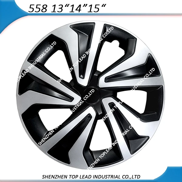 Iki renk boyama araba JANT KAPAĞI ABS/PP 13,14, 15 inç sıcak satmak hubcap