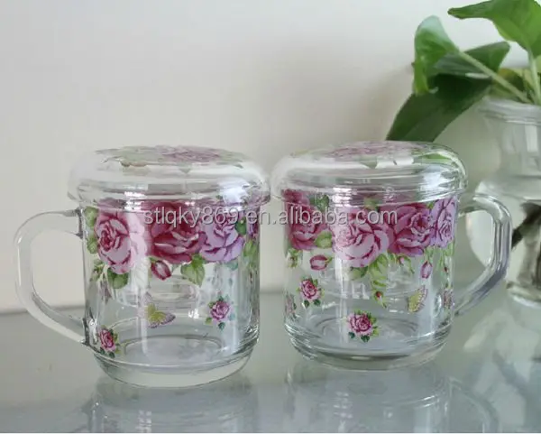rose flower decal alibaba supplier water mug coffee mug bohemia