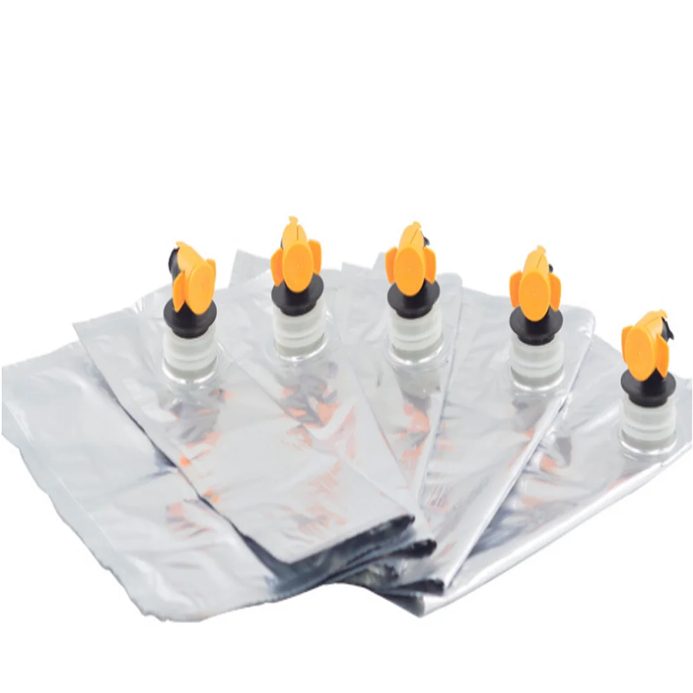 laminated material dispenser bib bag in box wine dispense bag