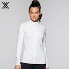 Spandex/Nylon custom high quality workout Clothing women Sports jacket
