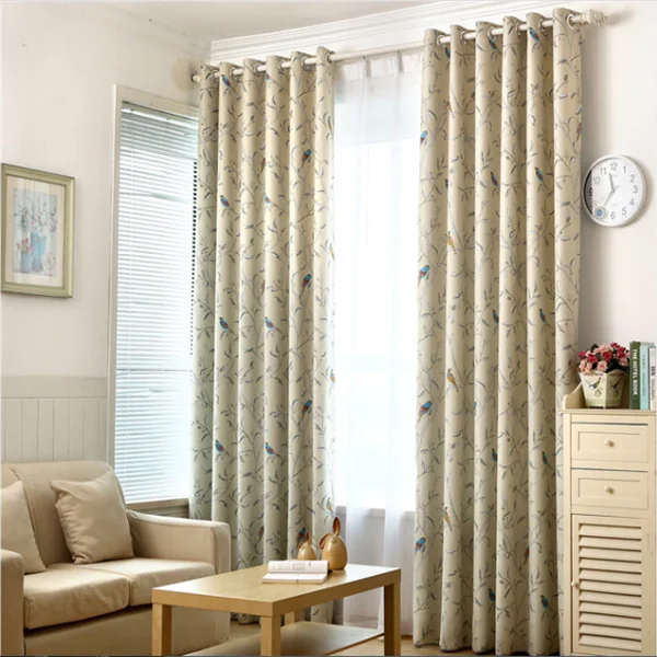 small door window curtains