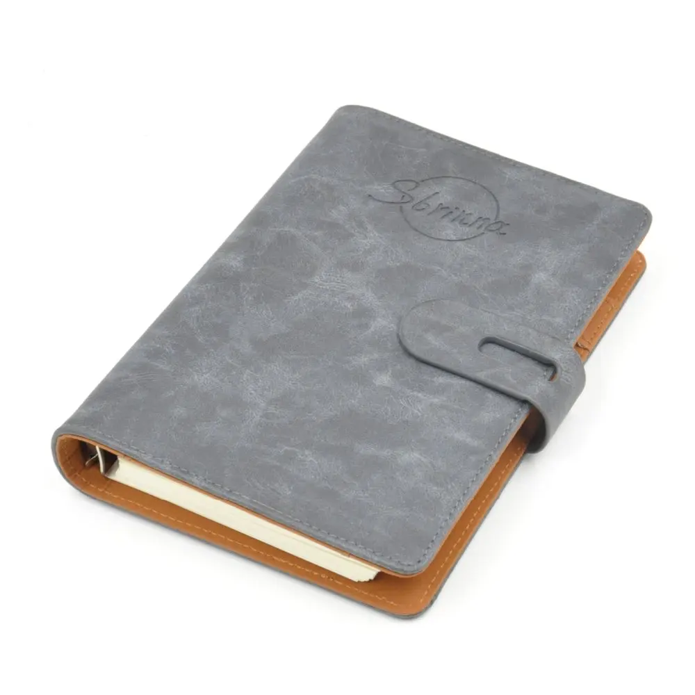 pu leather binder notebook
