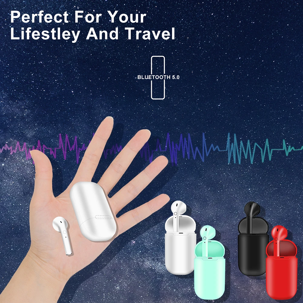 Wireless Headphone 5.0 Mini TWS Wireless headset Stereo Earphones High Quality Bluetooth Earbuds - ANKUX.COM