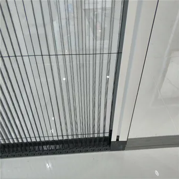 Discount price aluminium horizontal plisse fly screen