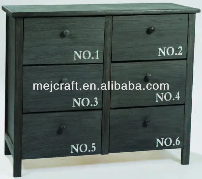 home decoration furniture woood cabinet with multi drawers