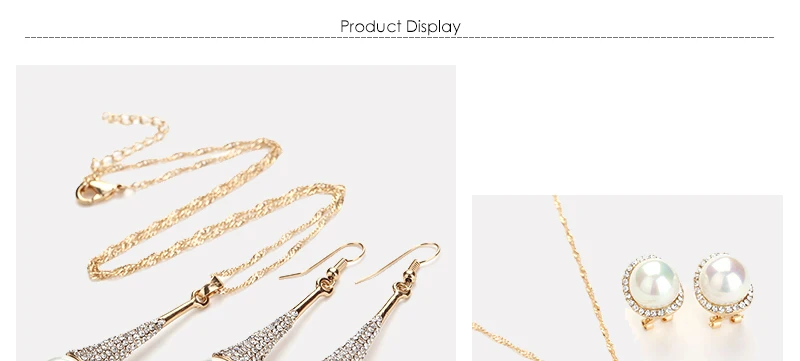 AYAYOO Jewelry Sets Women Wedding African Beads Jewelry Set Imitation Crystal Jewelery Set Cheap Christmas Costume Jewellery (1)