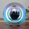Magnetic levitation circular 4-inch globe display rack for indoor decoration