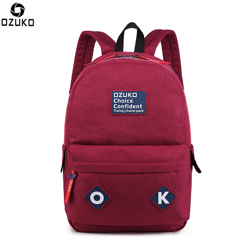 Ozuko New Student Bag Backpack School Business Laptop Custom Logo Backpacks For College Girls, Black/blue/yellow/ice blue/grey
Ozuko New Student Bag Backpack School Business Laptop Custom Logo Backpacks For College Girls, Black/blue/yellow/ice blue/grey