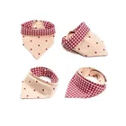 100% Cotton Custom Printed Pet Wholesale Cheap Bandanas For Dog