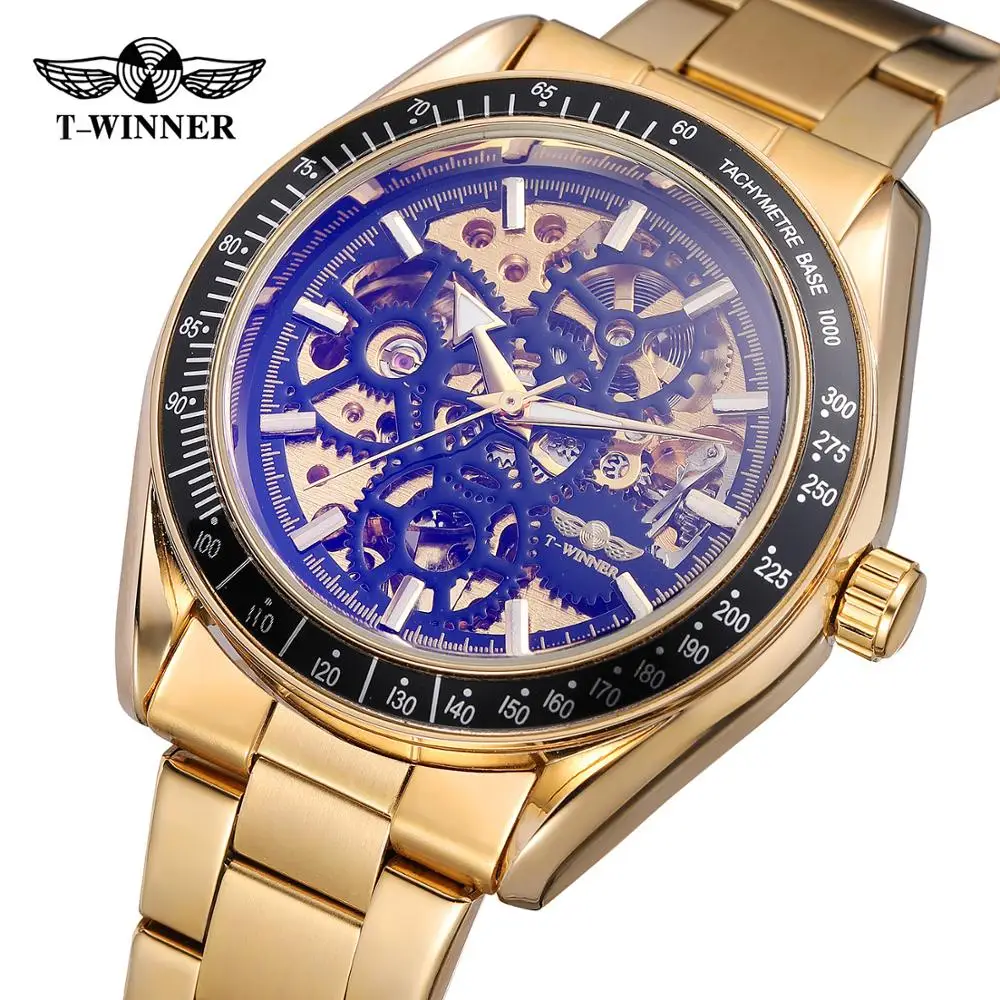 WINNER Top Brand Luxury New Fashion Sport Auto Mechanical Watch Men Stainless Steel Strap Skeleton Design Business Wristwatch
WINNER Top Brand Luxury New Fashion Sport Auto Mechanical Watch Men Stainless Steel Strap Skeleton Design Business Wristwatch