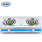 New Model (RD-GD095-1)Double Burner Stainless Steel Gas Cooker