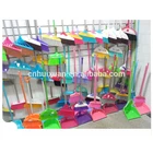 Cleaning Tools Plastic broom&dustpan set high quality plastic brush and dustpan