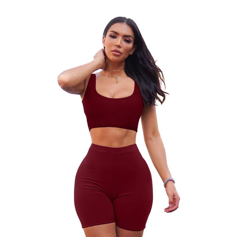 Women's new summer Sexy Bodycon Tank Crop Top Shorts Sets Club 2 Piece Outfits AM037
Women's new summer Sexy Bodycon Tank Crop Top Shorts Sets Club 2 Piece Outfits AM037