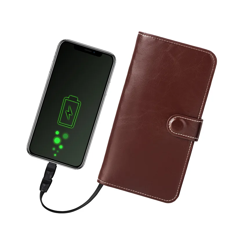 2019 New Design High quality 6000mAh Wireless Charging Leather Wallet Power Bank, Black,brown,red,pink
2019 New Design High quality 6000mAh Wireless Charging Leather Wallet Power Bank, Black,brown,red,pink